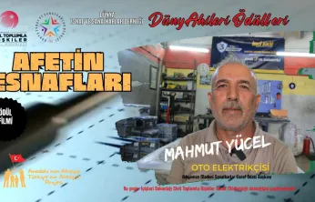 Adıyaman'da 'Afetin Esnafı' Ödülü Mahmut Yücel'e: 'Biz Ona Deprem Değil, Kıyamet Diyoruz'