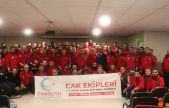 Cansuyu CAK Ekipleri 'Asrın Felaketi'nin Yıl Dönümünde Sahadaydı