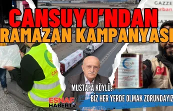 Cansuyu Derneği'nden  Ramazan Ayında Dev Yardım Kampanyası