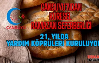 Cansuyu Mazlumların Sofrasına Bereket Olacak