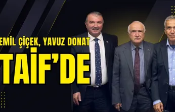 Cemil Çiçek Ve Yavuz Donat'tan Esnaf Federasyonuna Ziyaret