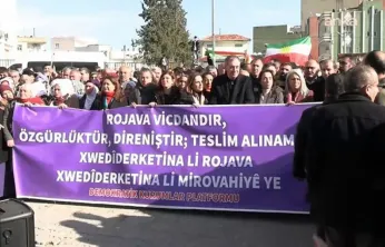 DEM'den Nusaybin'de Erdoğan ve Bahçeli'ye ağır eleştiri