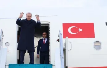 Erdoğan Etiyopya'ya gitti