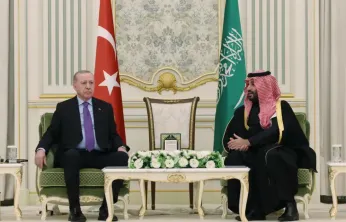 Erdoğan Prens Selman ile bir araya geldi