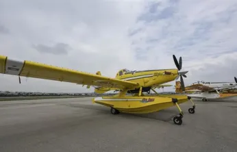 Hırvatistan'da Türkiye'ye ait yangın söndürme uçağı düştü