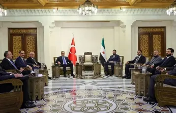 İki Bakan ve MİT Başkanı Şam'da