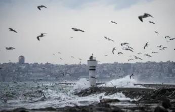 İstanbul'da lodos etkili oluyor