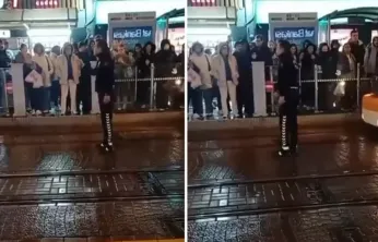 O polis açığa alındı