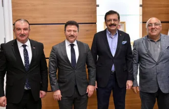 Seçim Öncesi Federasyon Başkanları Hisarcıklıoğlu İle Görüştü