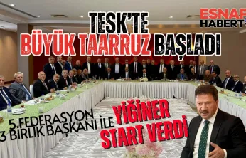 TESK'te Büyük Taarruz Afyon'dan Başladı