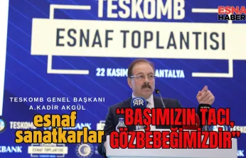 TESKOMB, Antalya'da Esnafın Gücünü Sergiledi