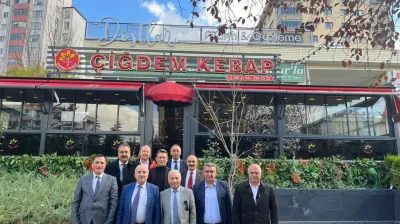 Ankara'nın Dört Önemli Esnaf Odası Başkanı, Çankaya Belediyesi Zabıta Müdürlüğü Ekibiyle Bir Araya Geldi