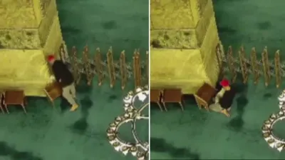 Ayasofya Camii'nde kundaklama girişimi