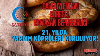 Cansuyu Mazlumların Sofrasına Bereket Olacak