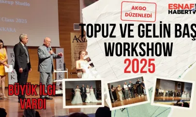 AKGO'dan 2025'e Özel 'Topuz ve Gelin Başı' Masterclass Eğitimi