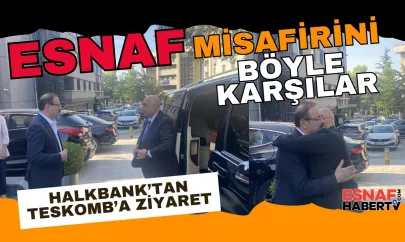 Akgül'den Arslan'a Samimi Karşılama 'Esnaf Misafirini Böyle Karşılar!'