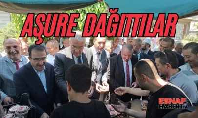 Ankara Mobilyacılar ve Lakeciler Esnafından Geleneksel Aşure İkramı