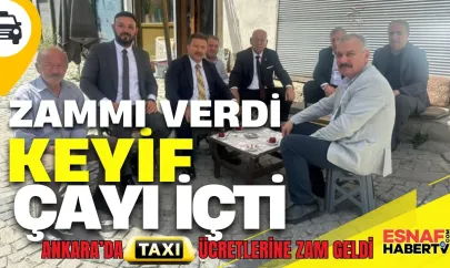 Ankara Taksicileri Zamlı Tarifeye Geçiyor!