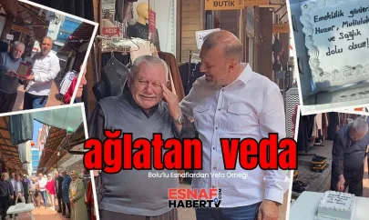 Bolu'da Esnaf Dayanışması Abdülkadir Ustayı Duygulandırdı