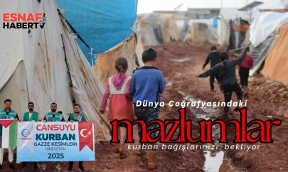 Cansuyu Derneği Kurban Bayramı'nda Mazlumların Yanında
