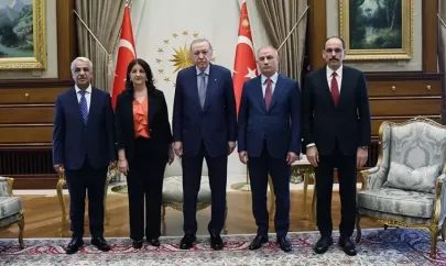 Cumhurbaşkanı Erdoğan DEM Parti heyetini kabul etti