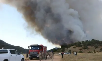 Eskişehir'deki orman yangınında 10 şehit