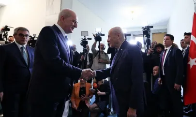 Kurtulmuş, Bahçeli ile görüştü