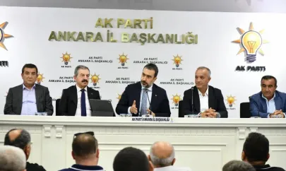 Minibüsçülerden AK Parti Ankara İl Başkanlığına Ziyaret
