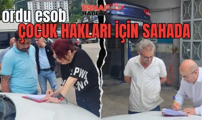 Ordu ESOB'tan Fatsa Büyük Sanayi Sitesi'nde Anlamlı Ziyaret