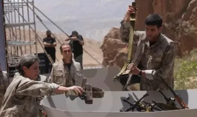 PKK böyle silah bıraktı!