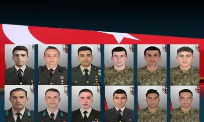 Şehitlere veda