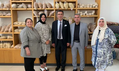 SESOB  Başkanı Demirgil'den Kadın Kooperatifine Destek Ziyareti