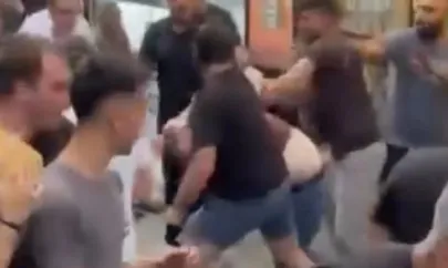 Tahtakale esnafı birbirine girdi