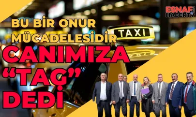 Taksicilerden Martı TAG'a Karşı Büyük Mücadele