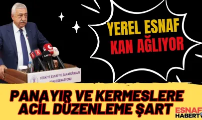 TESK Başkanı Bendevi Palandöken 'Yerel Esnaf Kan Ağlıyor!'
