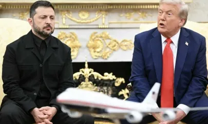 Trump ve Zelenski Beyaz Saray'da basına açıklaması yaptı