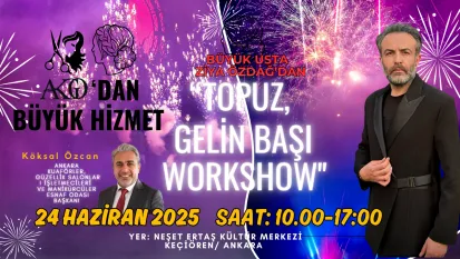 Büyük Usta Ziya Özdağ, 2025 Yılı Gelin Başı ve Topuz Trendlerini