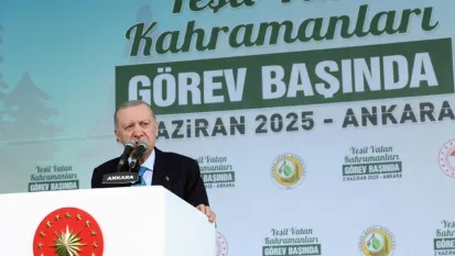 Erdoğan: Orman varlığımız tehdit altında