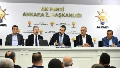 Minibüsçülerden AK Parti Ankara İl Başkanlığına Ziyaret