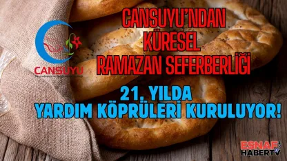 Cansuyu Mazlumların Sofrasına Bereket Olacak