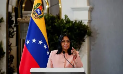 Venezuela'nın geçici Devlet Başkanı: Delcy Rodriguez