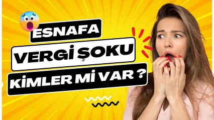 Esnaf İçin Vergi Şoku: 30 Bin Üzeri İlçelerde Basit Usul Vergisi Kaldırıldı!