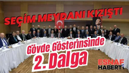 Esnaf Teşkilatında  Liderlik Yarışı Kızıştı