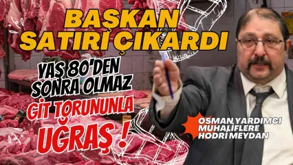 Osman Yardımcı'dan  Eski Rakibine Çok Sert Cevap: 20 Yılda Ne Yaptın? 80 Yaşından Sonra Torununla Uğraş!