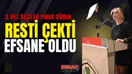 Pınar Gören Resti Çekti Eze Eze Üçüncü Kez Başkan Oldu