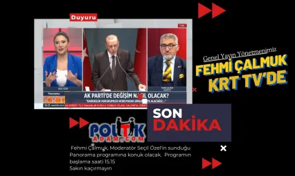 Fehmi Çalmuk KRT Ekranlarında