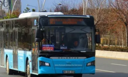 Ankara'da özel halk otobüsleri kontak kapattı