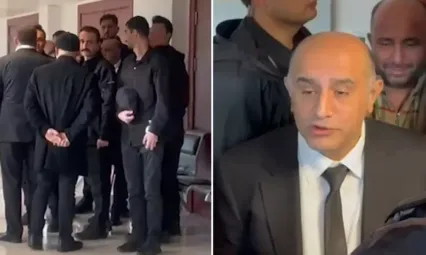 Aziz İhsan Aktaş davası başladı! Adliyeye koruma ordusuyla geldi