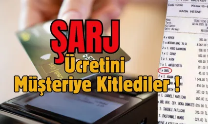 Bu da Oldu...Pes Doğrusu... Müşteri Şarj Ücreti de Ödedi