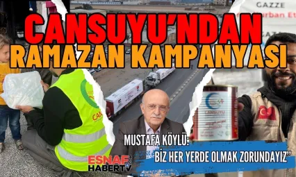 Cansuyu Derneği'nden  Ramazan Ayında Dev Yardım Kampanyası